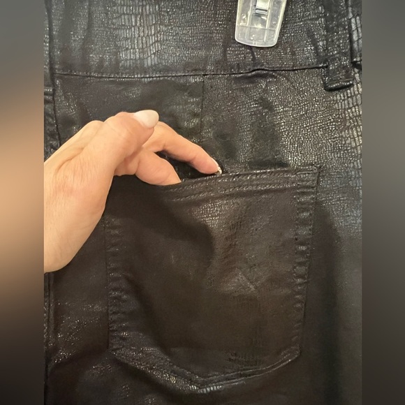 Juicy Couture Faux Snakeskin Pants the Beverly Skinny in size 18 NWT - Picture 6 of 14